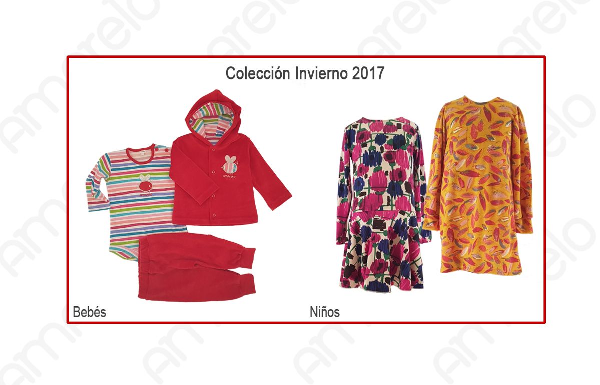 Amarelo ropa infantil